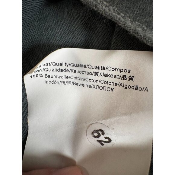 HUGO BOSS Green Sheer Lightweight Crew Neck Long Sleeve Graphic Tee Mens Size XL - Picture 7 of 7